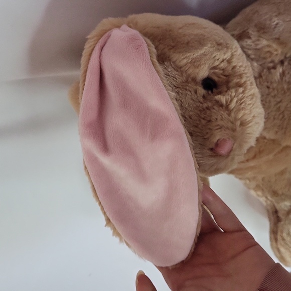 Build A Bear Plush EASTER Bunny Rabbit Very Soft Pink Nose Floppy ears - Picture 4 of 10